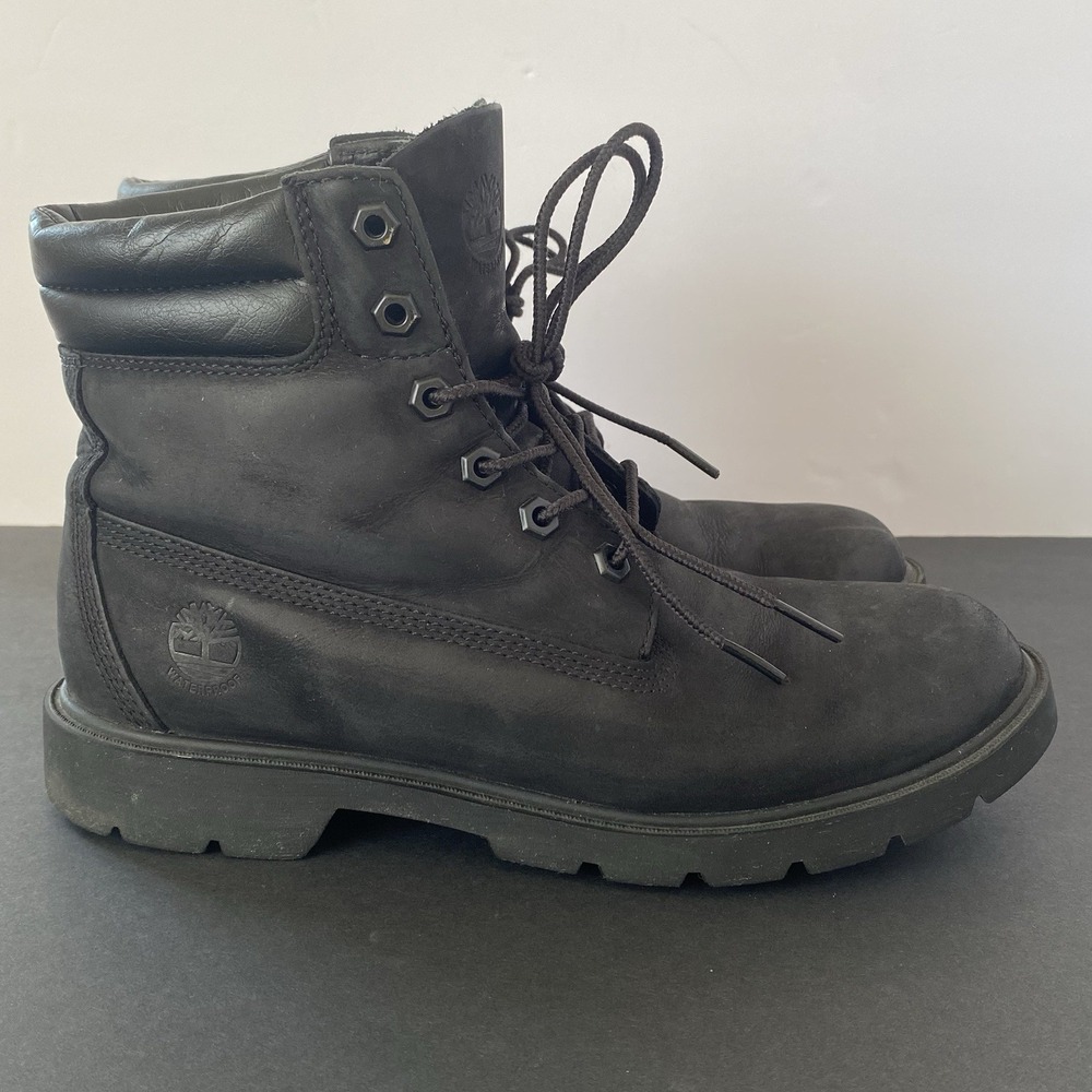 Timberland Women's Linden Woods 6 Inch Waterproof Boots Black A156S SZ 10 UK 8 - Picture 5 of 16